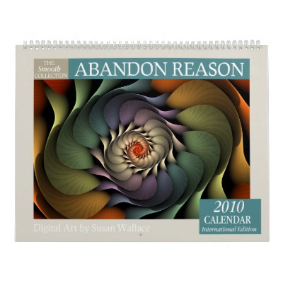 Abandon Reason - The Smooth Collection Wall Calendar by skellorg