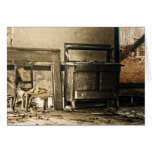 Abandoned Antique Furniture Card