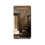 Abandoned Bookplate Personalized Address Label