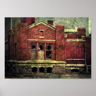 Abandoned Building Poster