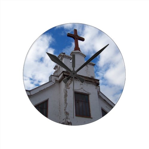 Abandoned Church Round Wall Clocks Abandoned Church Round Wall Clocks