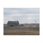 Abandoned Farmhouse Postcard