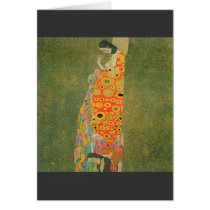 Abandoned Hope by Gustav Klimt cards