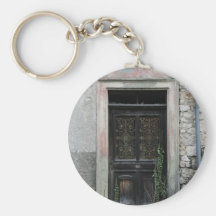 Abandoned house, Basel, Switzerland Key Chain