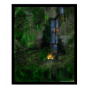 Abandoned Machine In Forest posters