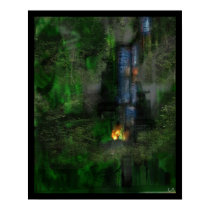Abandoned Machine In Forest posters by randomc Abandoned Machine In Forest posters