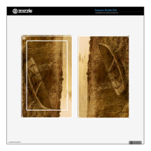Abandoned Rowboat Kindle Fire Decal