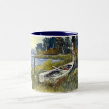Abandoned Rowboat- mug
