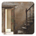 Abandoned Square Sticker
