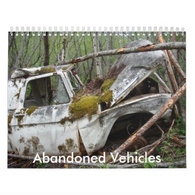 Abandoned Vehicles Calendar by dorenemlorenz
