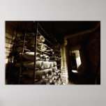 Abandoned Wine Cellar Print