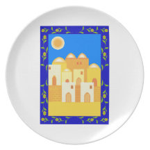 Abarbian city in the dessert.png party plates