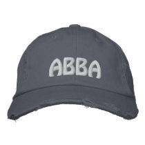 ABBA - Aramaic word for "father." Baseball Cap