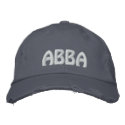 ABBA - Aramaic word for "father." embroidered hats
