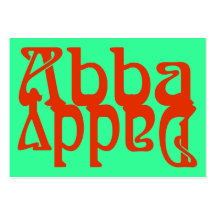 Abba Daddy (Father God) Tract Cards / Business Card Templates