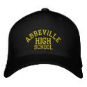 Abbeville High School Embroidered Baseball Cap embroidered hats by HighSchoolEmbroidery Abbeville High School Embroidered Baseball Cap embroidered hats