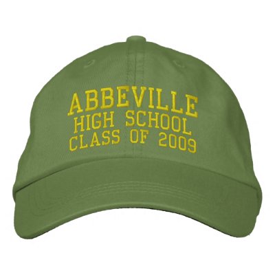 Abbeville High School Embroidered Baseball Cap by HighSchoolEmbroidery Abbeville High School Embroidered Baseball Cap by HighSchoolEmbroidery