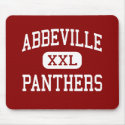 Abbeville - Panthers - High - Abbeville mousepads by customteamsportswear Abbeville - Panthers - High - Abbeville mousepads