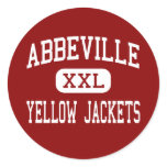 Abbeville - Yellow Jackets - High - Abbeville Stickers