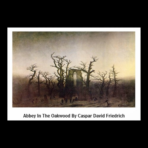 Abbey In The Oakwood By Caspar David Friedrich Posters