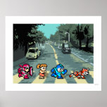 Abbey Road 8-Bit Posters