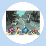 Abbey Road 8-Bit stickers