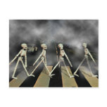 Abbey Road Halloween Postcard
