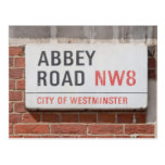 Abbey Road London Postcard