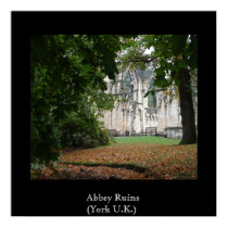 Abbey Ruins (York U.K.) posters by peterspooner Abbey Ruins (York U.K.) posters