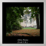 Abbey Ruins (York U.K.) posters