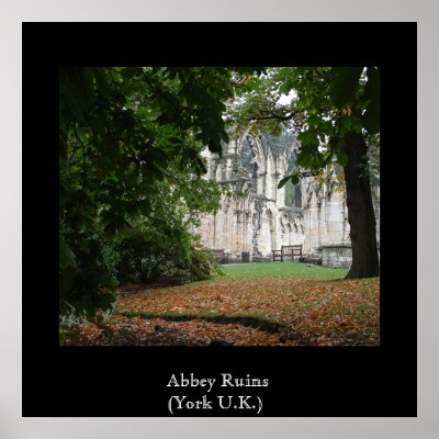 Abbey Ruins (York U.K.) Posters by peterspooner