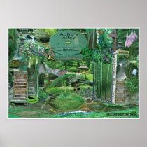 Abbos Alley Collage Sewanee, TN OlioStudios.com Print