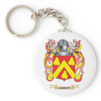 Abbot Coat of Arms (Family Crest) Keychains