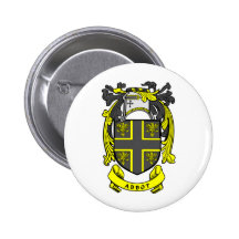 Abbot Crest Pinback Button