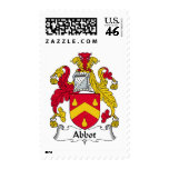 Abbot Family Crest Postage Stamps