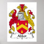 Abbot Family Crest Posters
