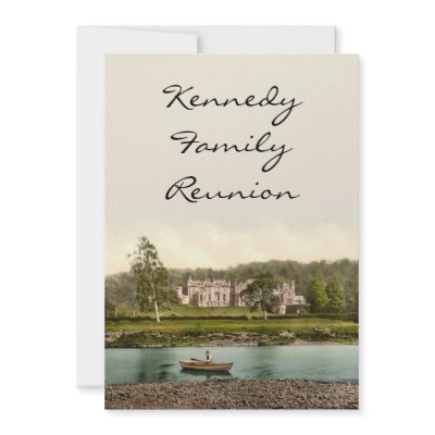 Abbotsford House, Scottish Borders, Scotland Personalized Announcement by OldeWorldGifts