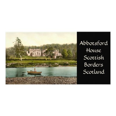 Abbotsford House, Scottish Borders, Scotland Photo Card by OldeWorldGifts