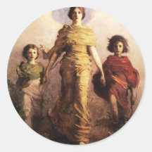 Abbott Handerson Thayer A Virgin Stickers