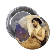Abbott Handerson Thayer Winged Figure Button