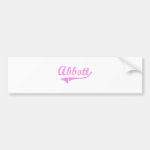 abbott last name classic style bumper sticker r6062f77de683492db82783076f7e06af v9wht 8byvr 150 Abbott Coat of Arms