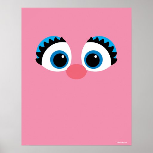 Abby Cadabby Big Face Poster | Zazzle