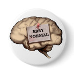Abby Normal Brain Pin