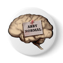 Abby Normal Brain Pin