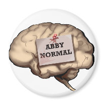 Abby Normal Brain Magnet