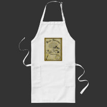 Abby Normal Brain Old Label aprons