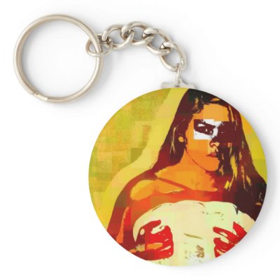 Abby Owens Coverup KeyChain by abbiowens