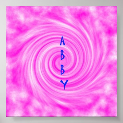 Abby Poster Pink by Skate4fun