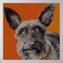 Abby Schnauzer Print