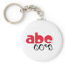 ABC 80's Keychain